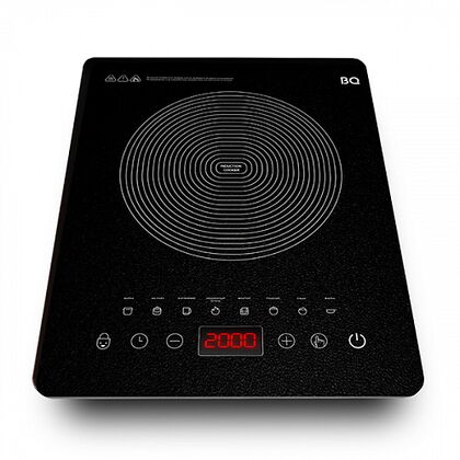 Плита индукционная BQ HP106B черный (2000 Вт, количество конфорок - 1, сенсор)