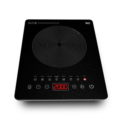 Плита индукционная BQ HP102B черный (2000 Вт, количество конфорок - 1, сенсор)