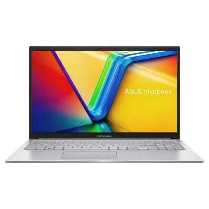 Ноутбук Asus 15,6"/ Intel i5-1235U (1.3GHz до 4.4GHz)/ 8Гб/ SSD 512Гб/ Intel UHD Graphics (1920x1080) IPS/ No ODD/ DOS/ Серебристый X1504ZA-BQ037 (90NB1022-M