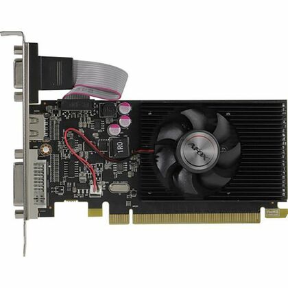 Видеокарта PCI-e: AMD Radeon R5 220 Afox (1Gb, GDDR3, 64 bit, 1*DVI, 1*HDMI, 1*VGA) AFR5220-1024D3L5