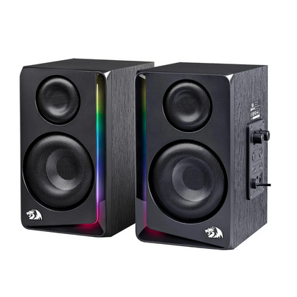 Колонки 2.0 Redragon Andante 10W, черный, USB, беспроводная (70931)