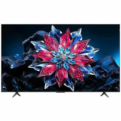 Телевизор 75" TCL 75C655PRO QLED, Smart TV, 4K Ultra HD, 60 Гц, HDMI х3, USB х2, чёрный