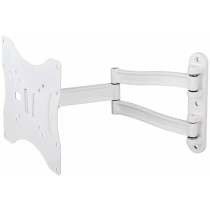 Крепление для ТВ поворотно-выдвижной и наклонный 17"-37" Kromax TECHNO-3 W (0160210) нагрузка max 20 кг,, белый