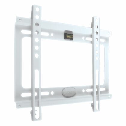 Крепление для ТВ фиксированное 15"-47" Kromax  нагрузка max 35 кг, от стены 20 мм , белый (IDEAL-5 W (0465622))