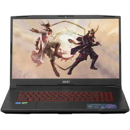 Ноутбук MSI 17,3"/ Intel i5-12450H (2.0GHz до 4.4GHz)/ 16Гб/ SSD 512Гб/ GeForce RTX 3050 4Gb (1920x1080) IPS/ No ODD/ Без ОС/ Черный B12UCR-821XRU (9S7-17L54