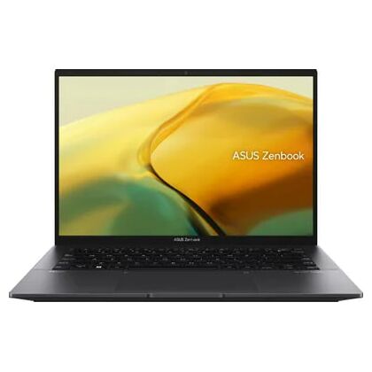 Ноутбук Asus 14,0"/ AMD Ryzen5 7430U (2.3GHz до 4.3GHz)/ 16Гб/ SSD 512Гб/ AMD Radeon Graphics (2560x1600) IPS/ No ODD/ Без ОС/ Черный UM3402YA-KP845 (90NB0W9