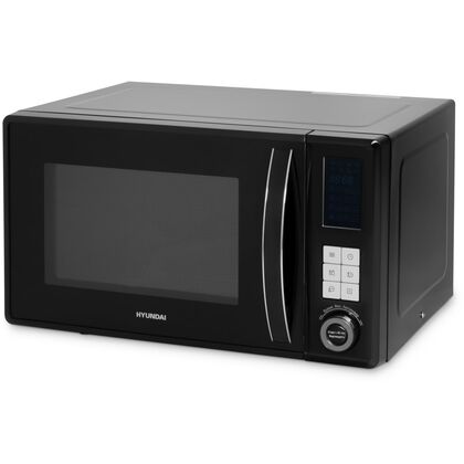 Микроволновая печь соло Hyundai HYM-D3009 черный (1250 Вт, объем - 23 л, управление: комбинированное)