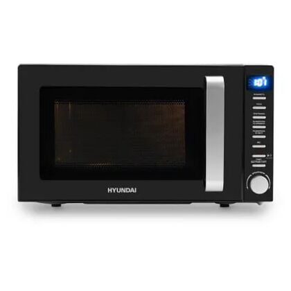 Микроволновая печь соло Hyundai HYM-D3034 черный (700 Вт, объем - 20 л, управление: электронное)