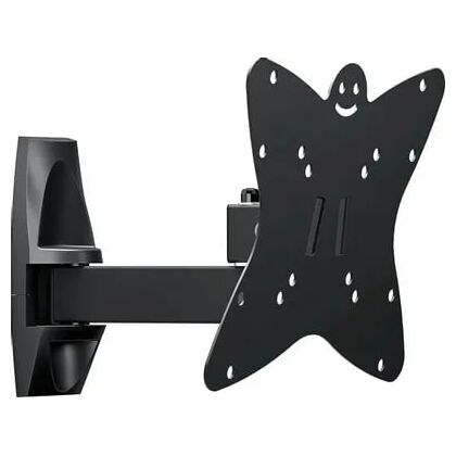 Крепление для ТВ наклонно-поворотное 20"–37" Holder LCDS-5037 нагрузка max 30 кг, VESA max 200 х 200, металлик