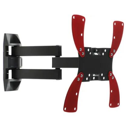 Крепление для ТВ наклонно-поворотное 22"-42" Holder LCDS-5066 нагрузка max 30 кг, VESA max 300 х 300, чёрный