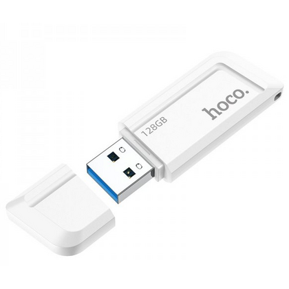 Флеш-накопитель HOCO 128Gb USB3.0 UD11 Wisdom Белый (6931474749314)