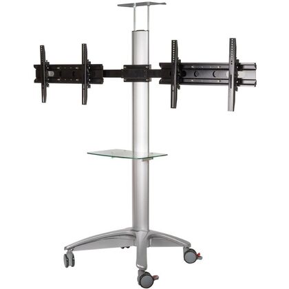 Крепление для ТВ наклонное 26"-55" Arm Media PT-STAND-15 нагрузка max 120 кг, VESA max 700 х 400, серебристый