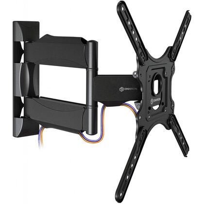 Крепление для ТВ наклонно-поворотное 32"-65" ONKRON NP40 нагрузка max 35 кг, VESA max 400 х 400, чёрный
