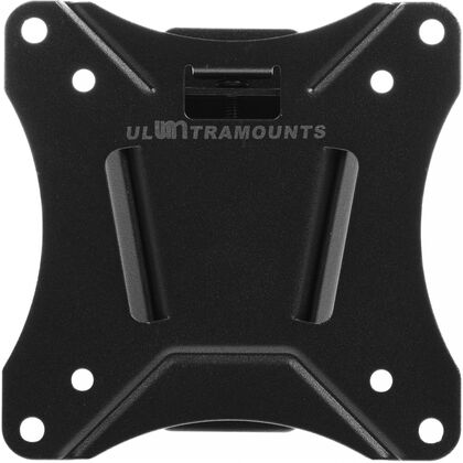 Крепление для ТВ наклонное 13" - 27" Ultramounts UM830T нагрузка max 25 кг, VESA max 100 х 100, чёрный