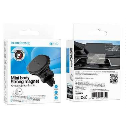 Автодержатель Borofone BH102 Cloud магнитный черный