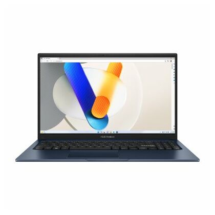 Ноутбук Asus 15,6"/ Intel i3-1315U (1.2GHz до 4.5GHz)/ 8Гб/ SSD 512Гб/ Intel UHD Graphics (1920x1080) IPS/ No ODD/ Без ОС/ Синий X1504VA-BQ143 (90NB10J1-M00V