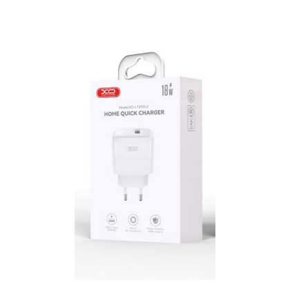 СЗУ -XO- L135 (1xUSB, PD18W, белый)