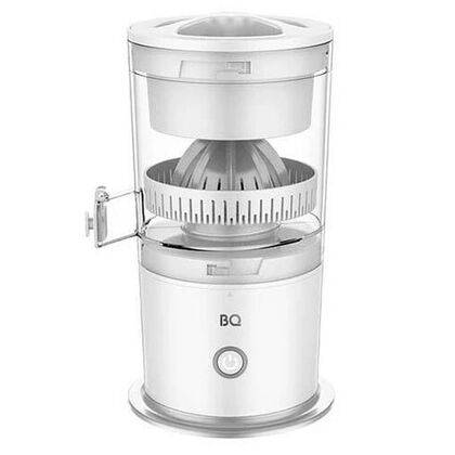 Соковыжималка цитрусовая BQ J3000 белый (45 Вт; скоростей - 1; корпус: пластик; объем для сока - 200 мл)