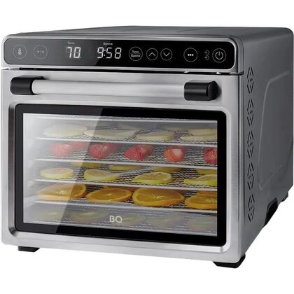 Сушка для овощей BQ FD1007 серебристый (650 Вт, до  макс 35-70 °С)