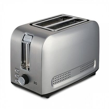 Тостер BQ T1009 серебристый (800 Вт, количество обжаривания - 7)