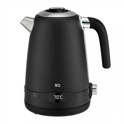 Чайник электрический BQ KT1724SW черный (2200 Вт, объем - 1.7 л, корпус: металл/ пластик)
