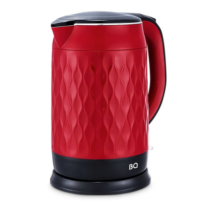 Чайник электрический BQ KT1715P красный/ черный (1800 Вт, объем - 1.7 л, корпус: металл/ пластик)
