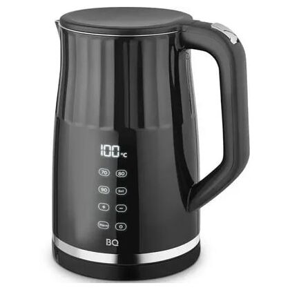 Чайник электрический BQ KT1801SW черный (2200 Вт, объем - 1.7 л, корпус: металл/ пластик)
