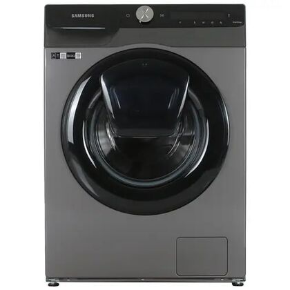 Стиральная машина фронт. Samsung WW90T554CAX/ LD серый, 9 кг, инвертор, глубина - 55 см, 1400 об/ мин