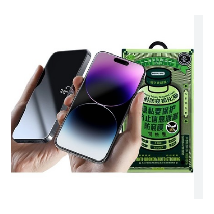Защитное стекло Remax iPhone14/ 13/ 13 Pro 6.1", CL-27 (13/ 13Pro/ 14), Антишпион, 1шт