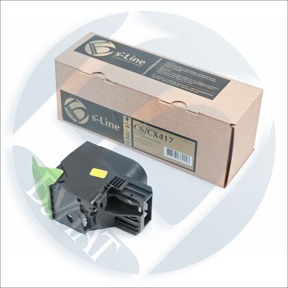Картридж Lexmark 71B5HY0/ 71B0H40 Yellow  Булат s-Line 3500стр. (CS417/ CS517/ CX417/ CX517)