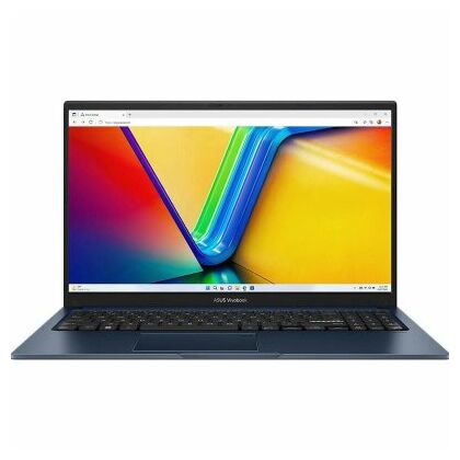 Ноутбук Asus 15,6"/ Intel i5-1335U (1.3GHz до 4.6GHz)/ 16Гб/ SSD 512Гб/ Intel Iris Xe Graphics (1920x1080) IPS/ No ODD/ Без ОС/ Синий X1504VA-BQ003 (90NB10J1