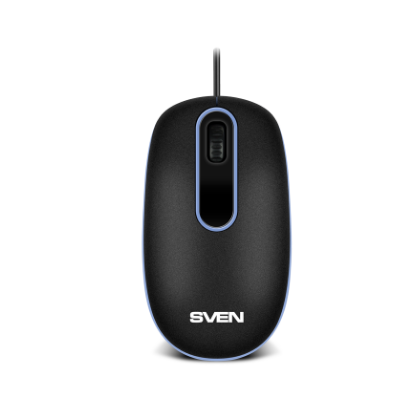 Мышь Sven RX-90 оптическая, проводная, USB, черный (SV-020644)