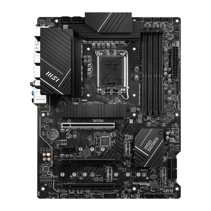 Материнская плата Msi LGA1700: PRO Z790-P WIFI [Z790,4*DDR5,1*PCI Ex1,3*PCI Ex16,6*SATA3, 4*M.2,4*USB 2.0,5*USB 3.2,HDMI,DisplayPort,ATX]
