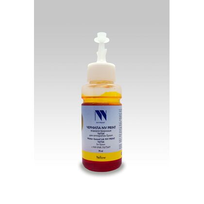 Чернила Epson C13T67344A Yellow 70мл. фл. NV Print (L800/ L805/ L810/ L815/ L850/ L1800)