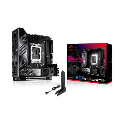 Материнская плата Asus ROG STRIX Z890-I GAMING WIFI [Z890,2*DDR5,1*PCI Ex16,2*SATA3,2*M.2,2*USB 2.0,5*USB 3.2,HDMI,Mini-ITX]