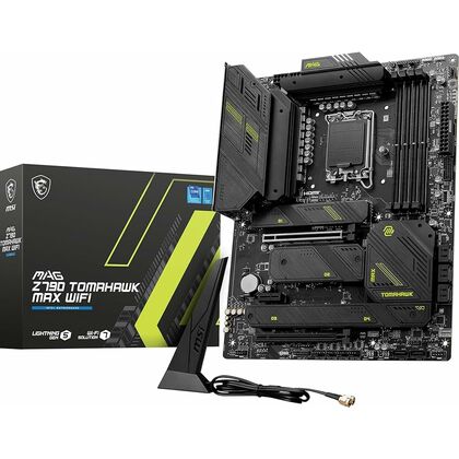 Материнская плата Msi MAG Z790 TOMAHAWK MAX WIFI  [LGA1700,Z790,4*DDR5,1*PCI Ex4,1*PCI Ex16,8*SATA3,2*M.2,9*USB 3.2,HDMI,DisplayPort,ATX]