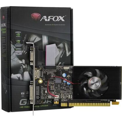 Видеокарта AFOX Geforce GT730 LP Single Fan 4GB DDR3 128Bit DVI, HDMI, VGA