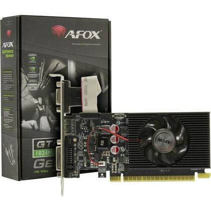 Видеокарта AFOX GT610 1GB DDR3 64 бит DVI х1; HDMI х1; VGA х 1