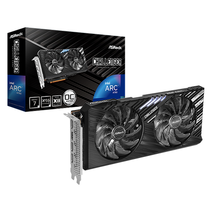 Видеокарта ASRock Intel Arc A750 Challenger SE OC 8GB GDDR6 256bit 3xDisplayPort 1хHDMI