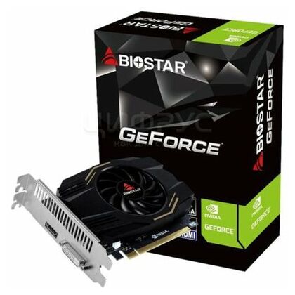 Видеокарта Biostar GT1030-4GB ATX 4 ГБ DDR4 64  бит 1хDVI(Dual-Link) 1хHDMI