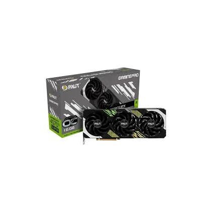 Видеокарта Palit RTX4070Ti SUPER GAMINGPRO OC 16Gb NVIDIA GeForce RTX 4070TI Super 16Гб PCI-E4.0 256 бит  GDDR6X 3 x DisplayPort, HDMI