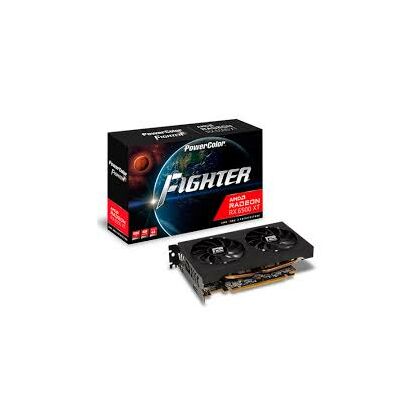 Видеокарта PowerColor PCI-E 4.0  AMD Radeon RX 6500XT 4 ГБ 64 GDDR6  HDMIx1 DPx3 AXRX 6500XT 4GBD6-DH