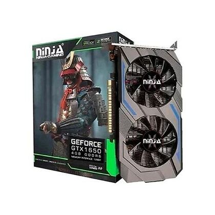 Видеокарта Sinotex Ninja GTX1650  PCIE (896SP) 4G 128BIT GDDR6 (DVI/ HDMI/ DP) NK165DF46F
