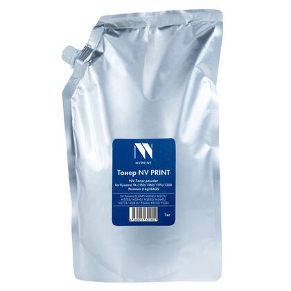Тонер Kyocera TK-1150/ TK-1160/ TK-1170/ TK-1200 1кг. пакет NV Print ASC Premium