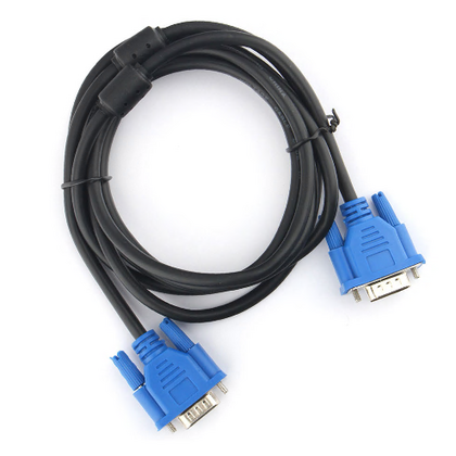 Кабель VGA 3м Gembird/ Cablexpert черный, экран, феррит. кольца, пакет (CC-PVGA-3M)