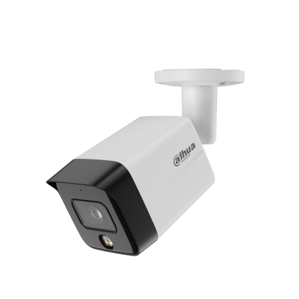 Видеокамера IP 8 Mp уличная Dahua цилиндрическая, f: 2.8 мм, 3840*2160, ИК: 30 м, LED:30 м, микрофон (DH-IPC-HFW1839TCP-A-IL-0280B-S6)