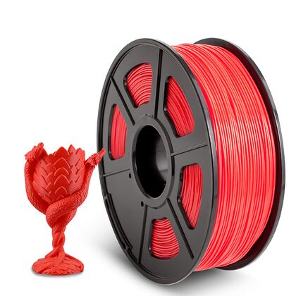 Филамент ABS Red для 3D печати (1,75мм/ 330м/ 1кг) NV Print