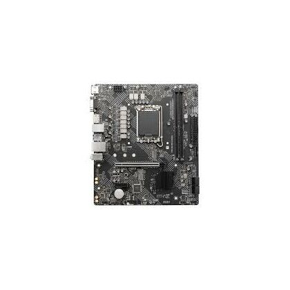 Материнская плата MSI LGA1700: PRO H610M-G [H610, 2*DDR5, 1*PCIEx16, 1*PCIEx1, 4*Sata3, 1*M.2, 2 порта*USB3, D-Sub, HDMI, DP, microATX]