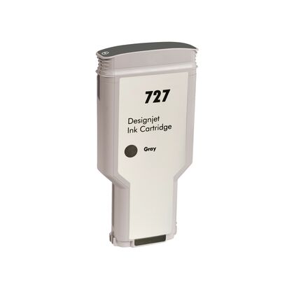 Картридж HP DJ F9J80A  (№727) Gray 300мл. NV Print (DJ T1500/ T1530/ T2500/ T2530/ T920/ T930)