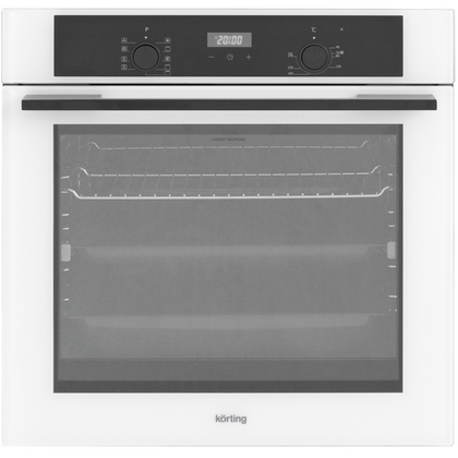 Электрический встраиваемый духовой шкаф Korting OKB 691 CSGW белый ( объем - 60 л. t -240°)